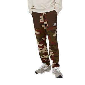 New Balance Brown and Green Camouflage Joggers EUC